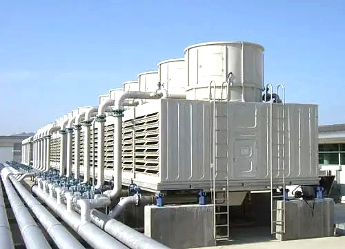 Hydrodynamic cooling tower