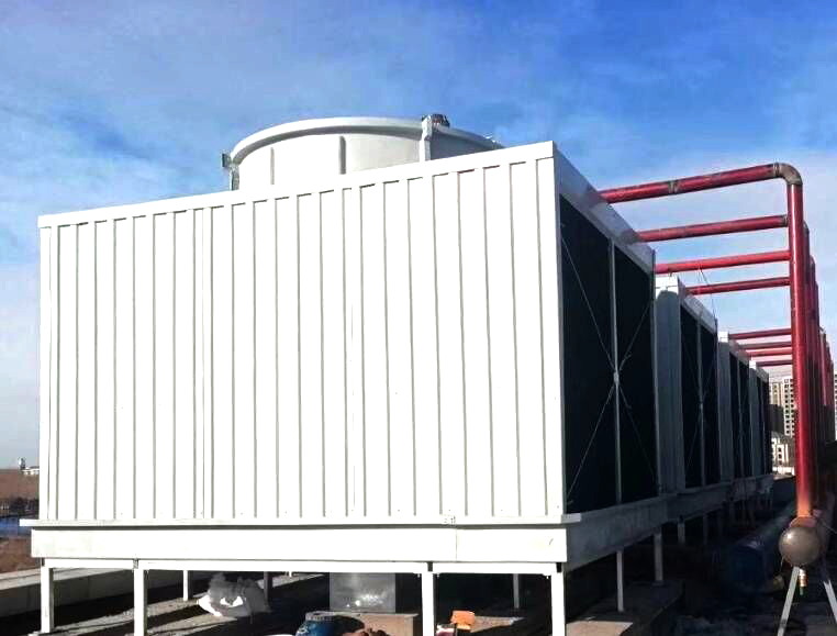 Electric power cooling tower